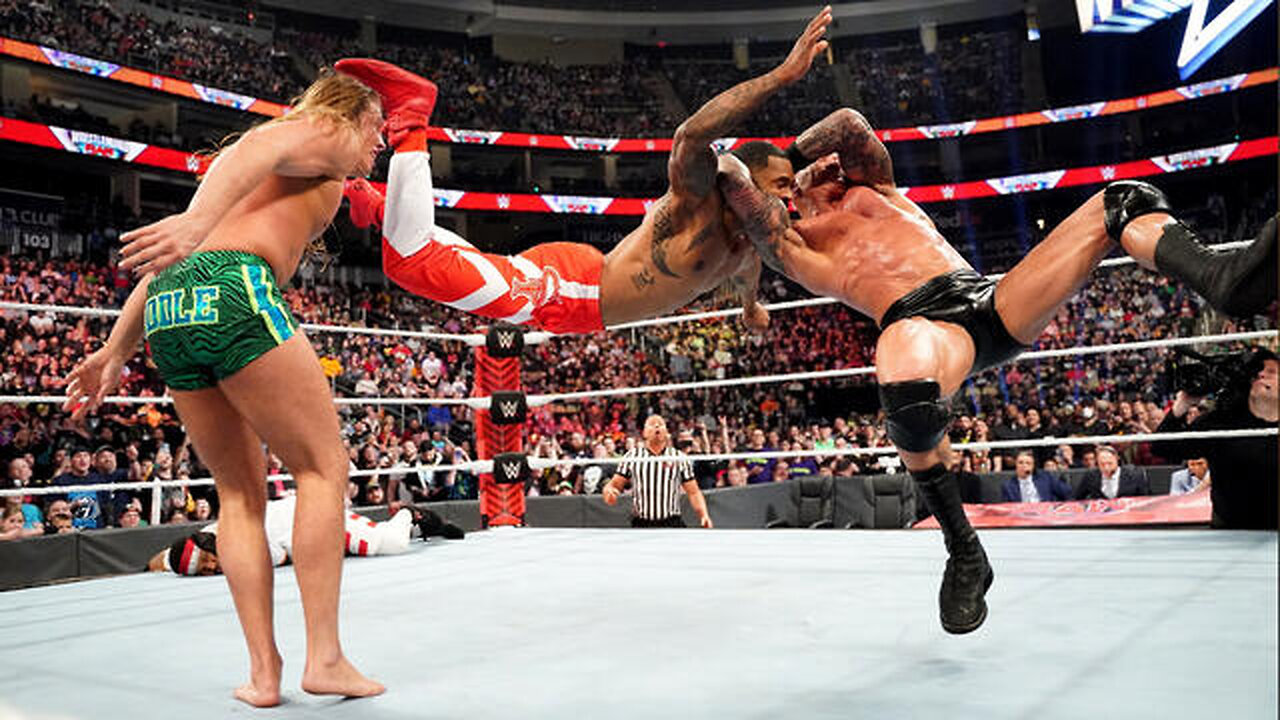 RK-Bro vs. The Usos: Raw, March 28, 2022 @wwefree