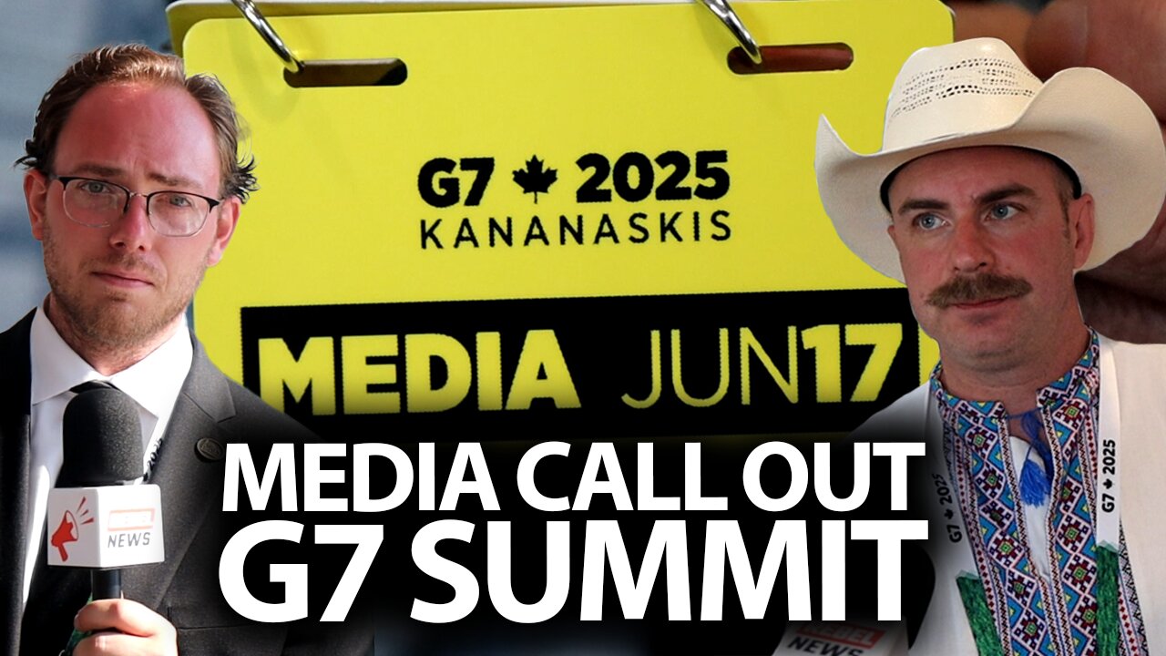 Journalists call out G7 summit for lack of access