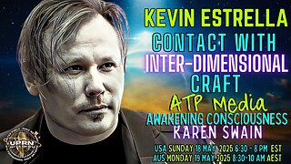Contact with ET Craft Kevin Estrella Pyramids on Mars on ATP Media KAren Swain