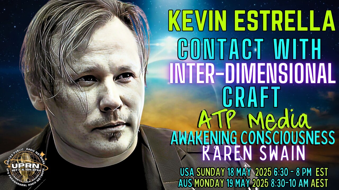 Contact with ET Craft Kevin Estrella Pyramids on Mars on ATP Media KAren Swain