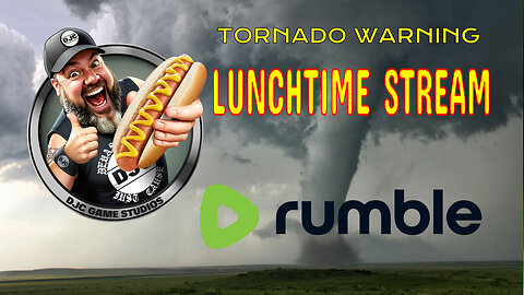 Tornado Warning Lunchtime Stream - LIVE Retro Gaming with DJC
