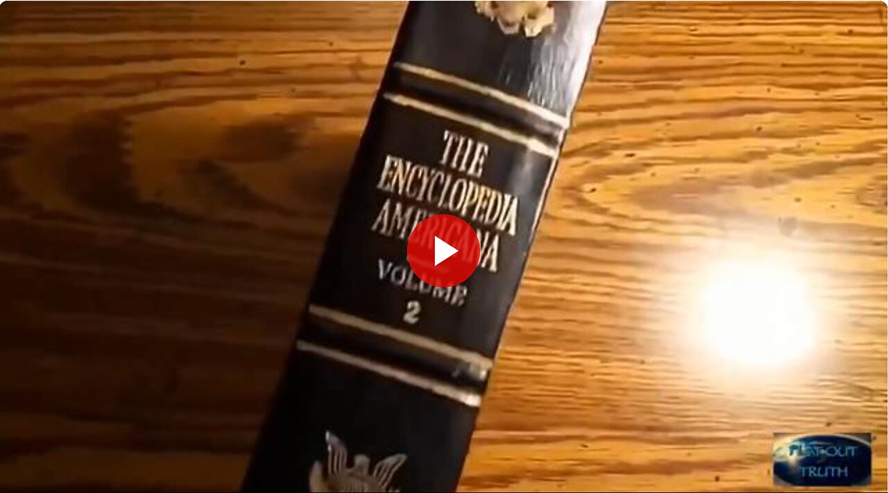 FLAT TRUTH: 1958 edition of the Encyclopedia Americana mentions the dome or firmament of flat Earth