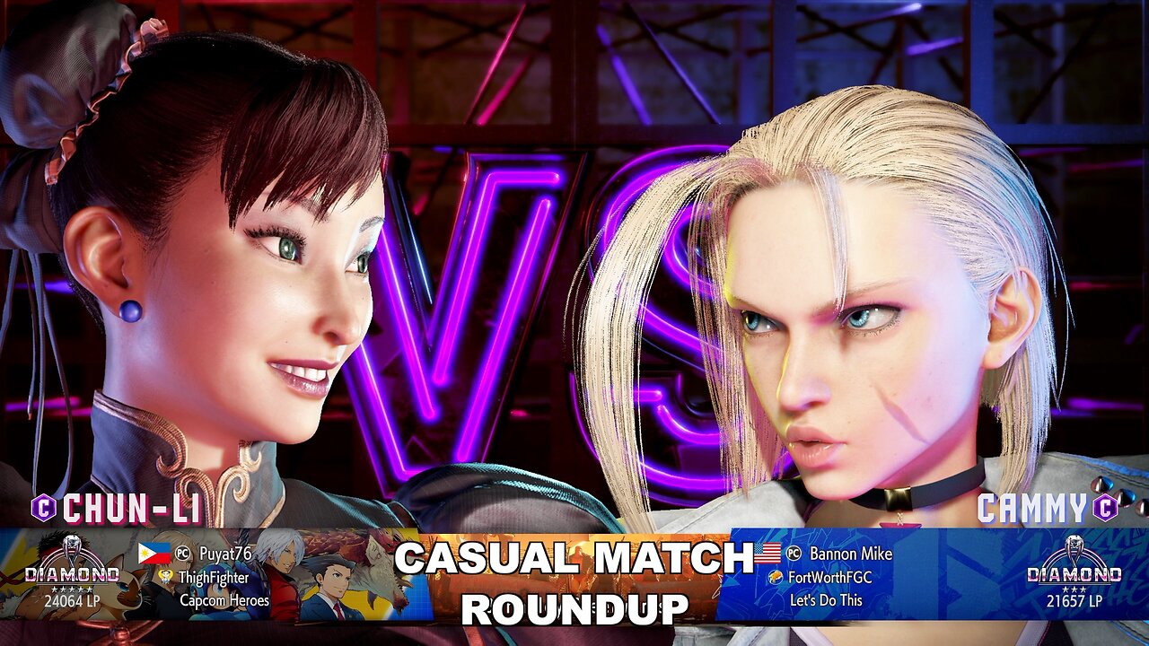 Kuya Kalbo SF6 Casual Match Roundup. Chun Li 4 star Diamond Rank [Hori Fight Stick]