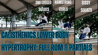 My Current Calisthenics Leg-day