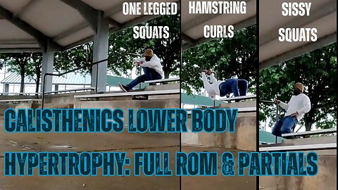 My Current Calisthenics Leg-day