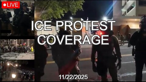 🔴LIVE - Portland / Charlotte / Broadview | ICE PROTEST COVERAGE - (11/22/2025)