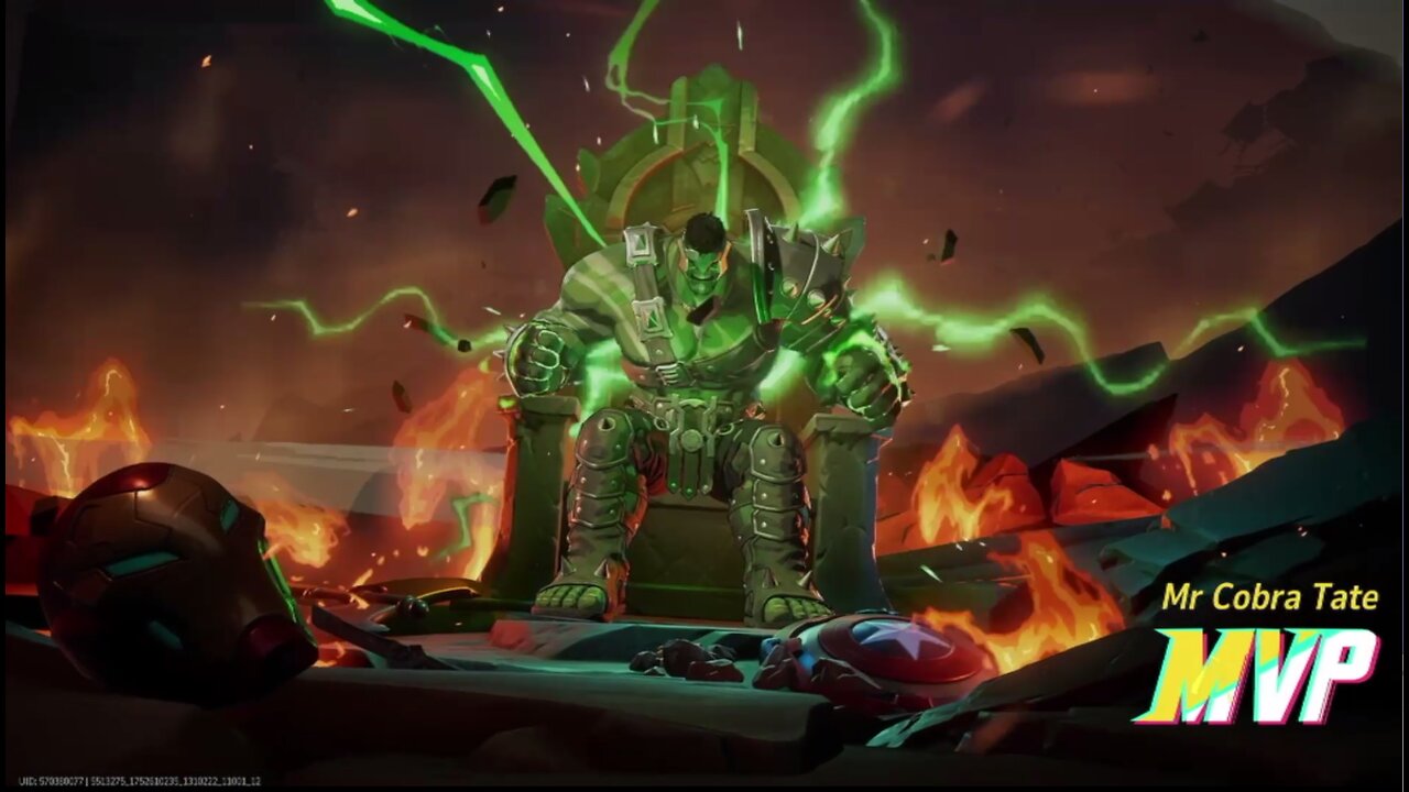 As the Tides change, Hulk sits on his throne