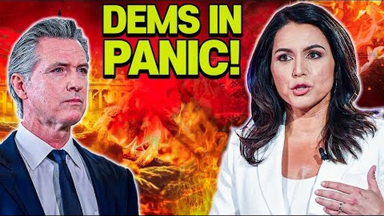 SMOKING GUN! Tulsi Gabbard FLIPS the Script — Newsom HUMILIATED, Democrats in PANIC!