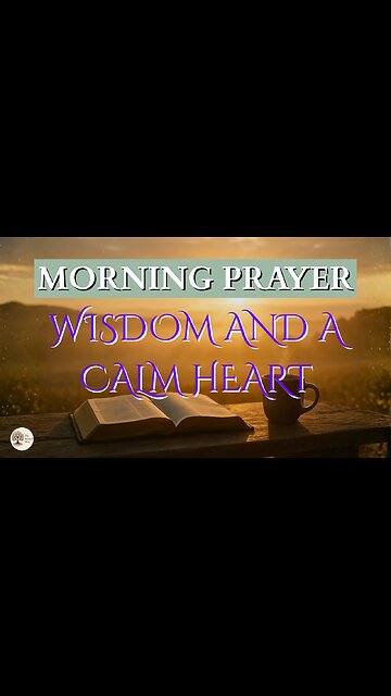 Morning Prayer for Wisdom and a Calm Heart