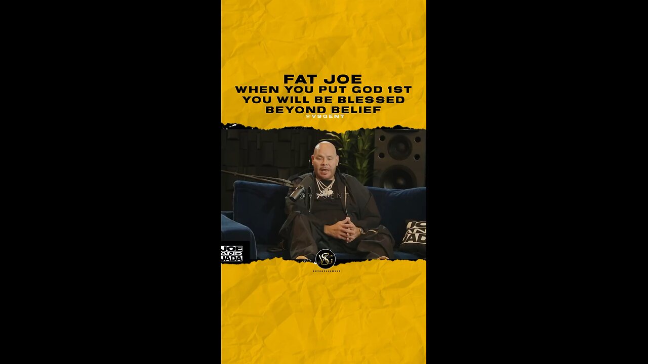 @fatjoe When you put God 1st you will be blessed beyond belief