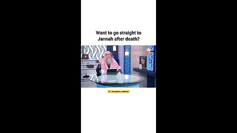 Want to straight to jannah after death