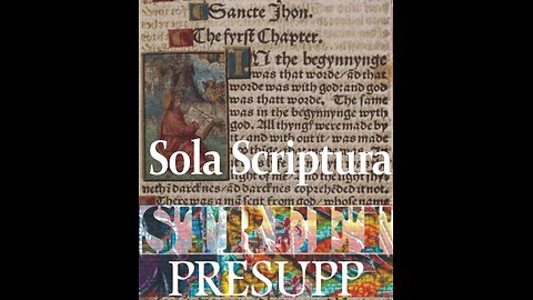 Sola Scriptura Because of the Impossibility of the Contrary