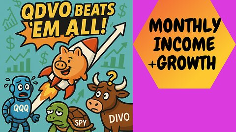 QDVO ETF: This Hidden ETF Crushes SPY & QQQ with Dividends AND Growth