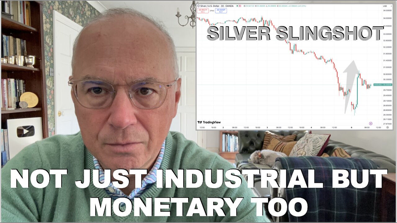 Silver Does a Slingshot and Rallies Close to 10% as Market Meltdown Continues.