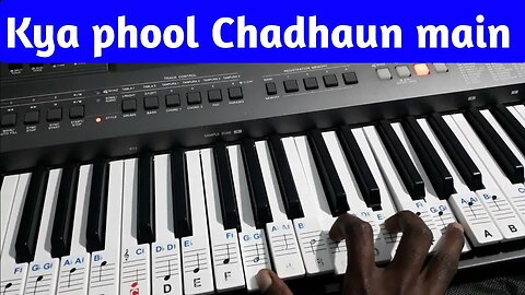 Kya Phool Chadhau Main Prabhu Ke Charano Mein Piano