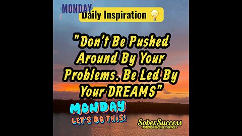 Chase Your DREAMS! They're Closer Than You Think 🤔... #DailyInspiration #MorningQuote #SoberCoach