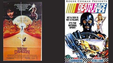 Death Race 2000 and The Last Dragon Lets talk about these movies!!!