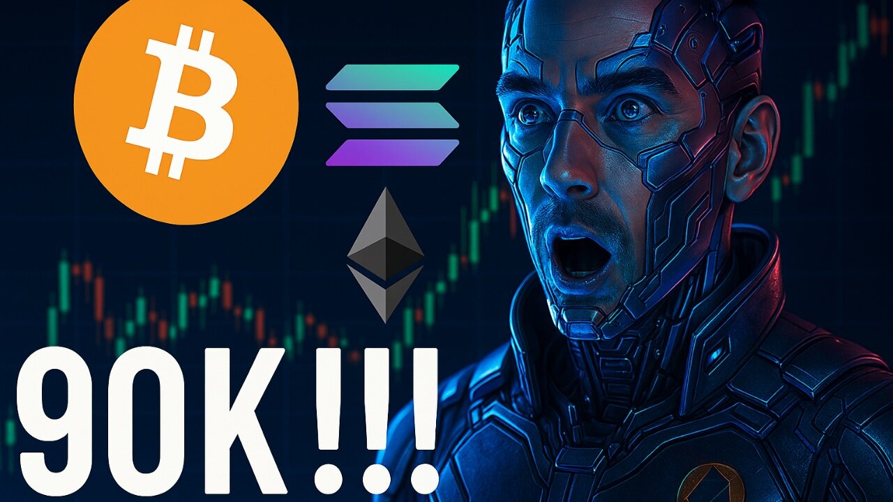 90k!!! 2200 BITCOINS, ULTIMO BASTION ??!? ATENCION SIGUIENTE MOVIMIENTO !!! Análisis BTC, ETH, SOL