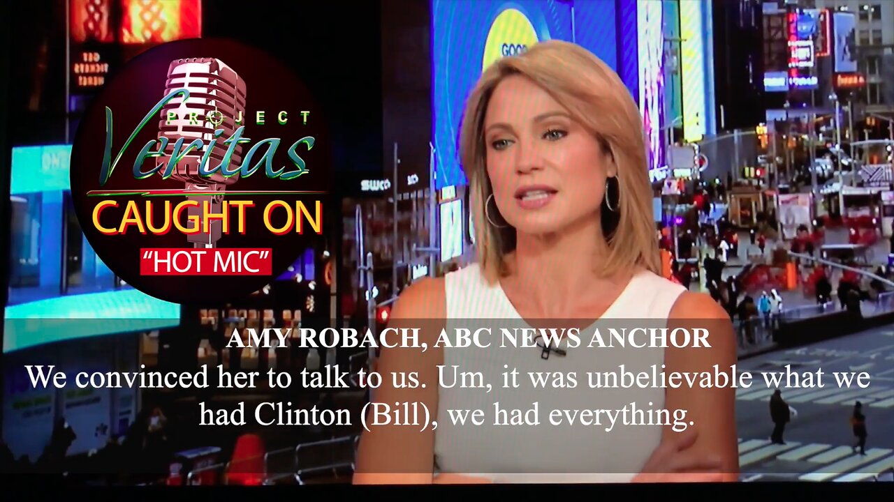 Ask Amy Robach about Epstein! (from 2019)