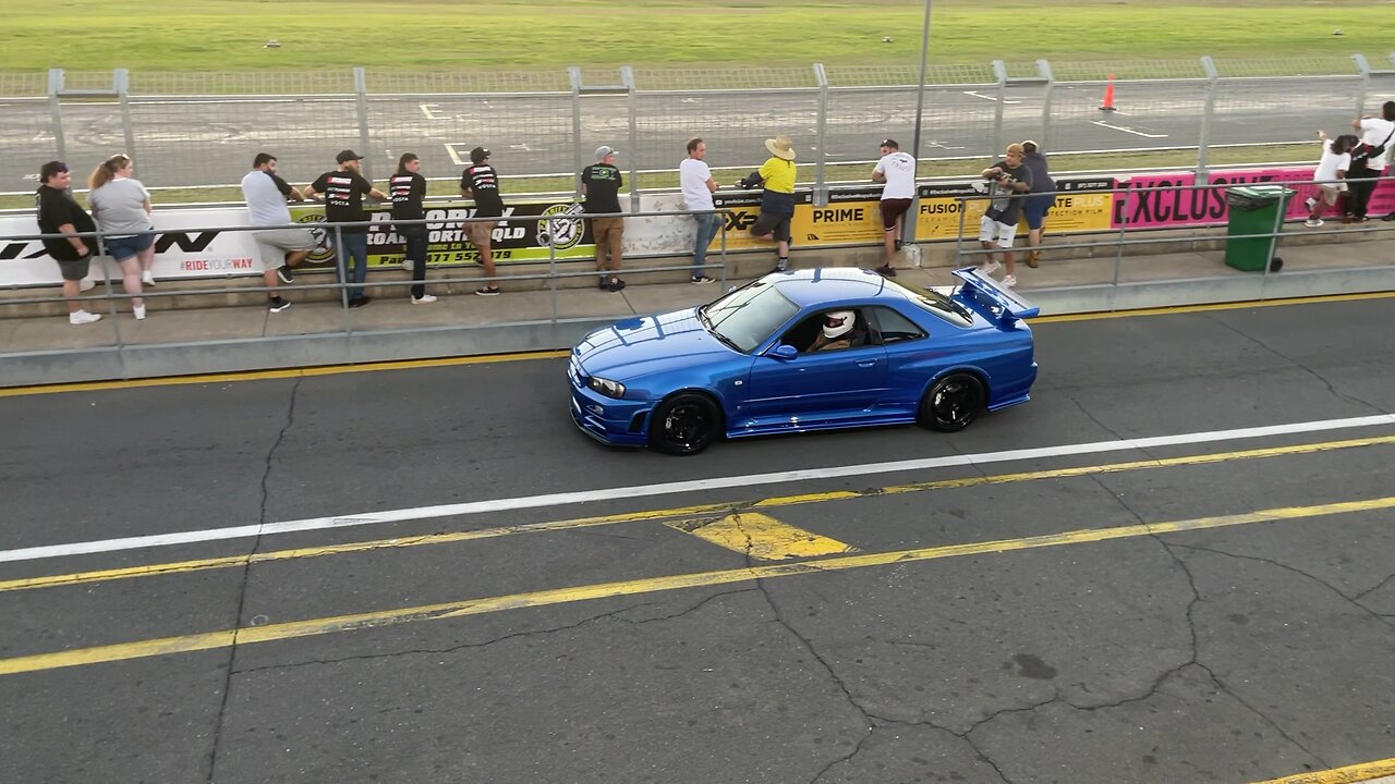 R34 GTR getting ready