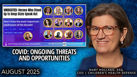 COVID: Ongoing Threats and Opportunities — Speech by Mary Holland