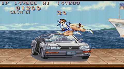 Chun Li (Bonus Stage Car)