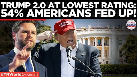 Trump’s Approval Crashes to Record Low as Russia Ties Explode | Trump Vance | MAGA | World News
