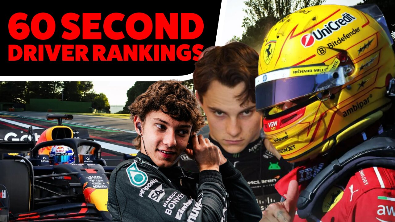 IMOLA driver rankings in 60 seconds!