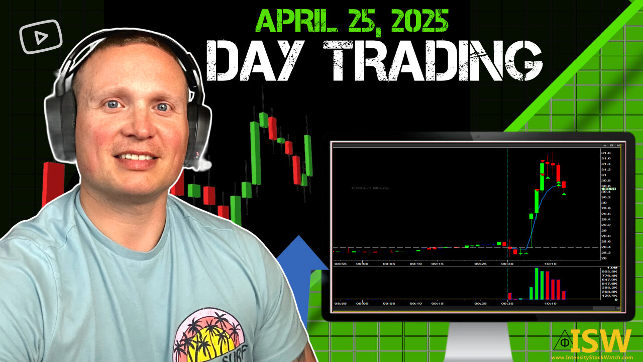 Live Day Trading - BIG End to the Week!