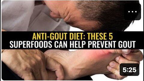 "5 Superfoods for an Anti-Gout Diet"