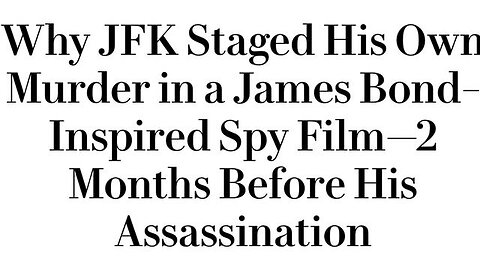 Was JFK A Gay Drug Addict Who Faked His Own Death? Looks Like It - Gemma O'Doherty