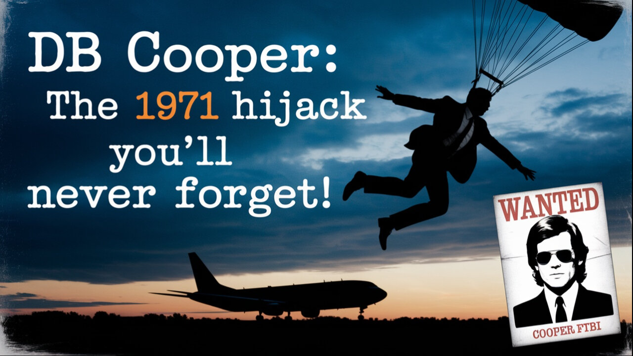 DB Cooper’s 1971 Hijack Mystery: The Unsolved Crime You’ll Never Forget!