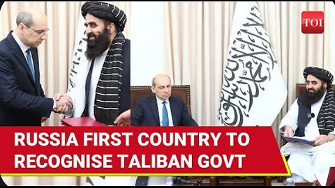Putin CREATES History: Russia Becomes First Country To Recognise Afghanistan's Taliban Govt