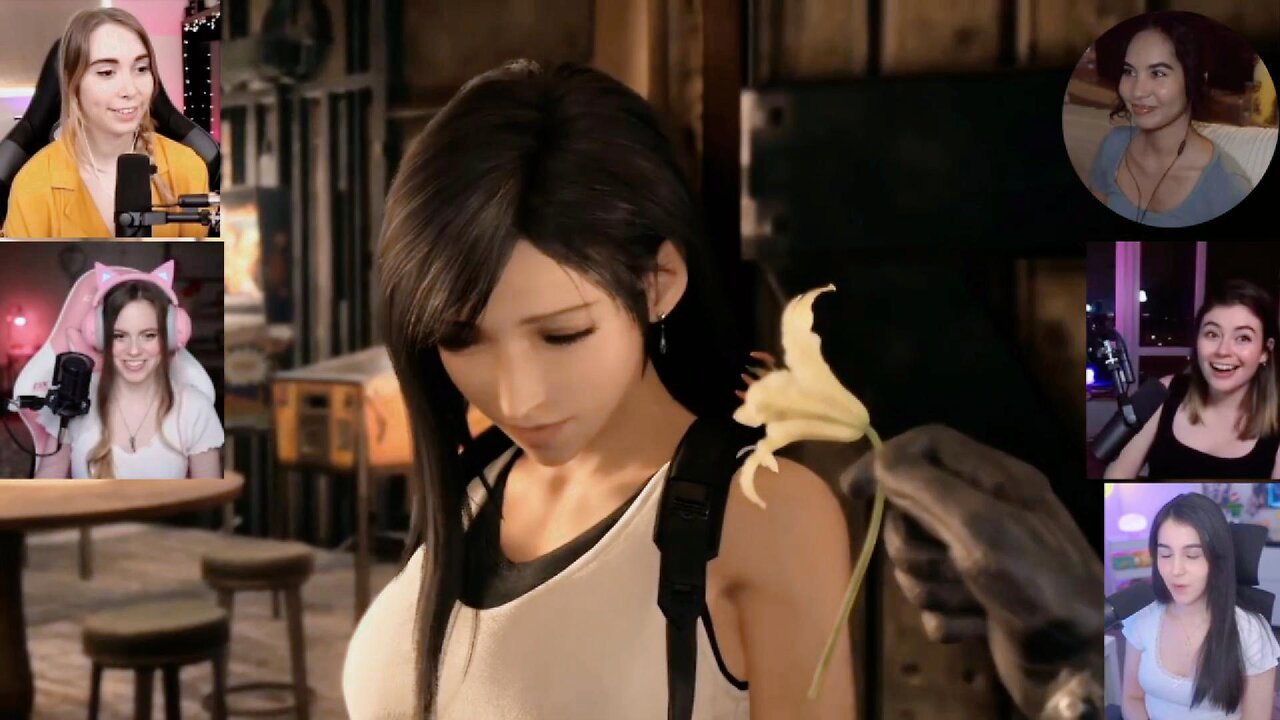 Gamer Girls React to Tifa in Final Fantasy VII