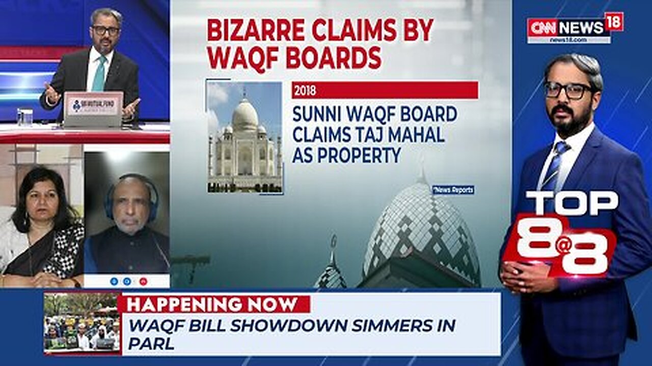 Opposition In The Corner After Christian Support_ _ Waqf Amendment Bill _ News18 #brasstacks