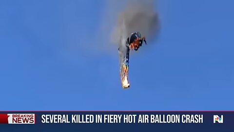 Multiple killed after hot-air balloon catches fire, falls in Brazil