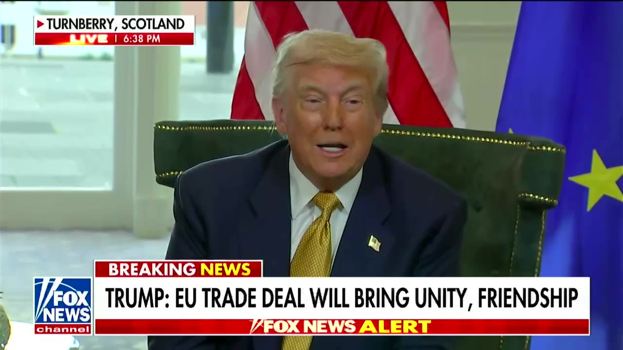 'You gotta be kidding!' Trump lashes out at EU reporter for asking about Epstein