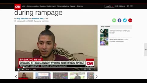 The Pulse Nightclub Hoax in Orlando, Florida - Crisis Actor Norman Casiano - How I See The World