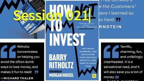 How Not To Invest 021 Barry Ritholtz 2025 Audio/Video Book S021