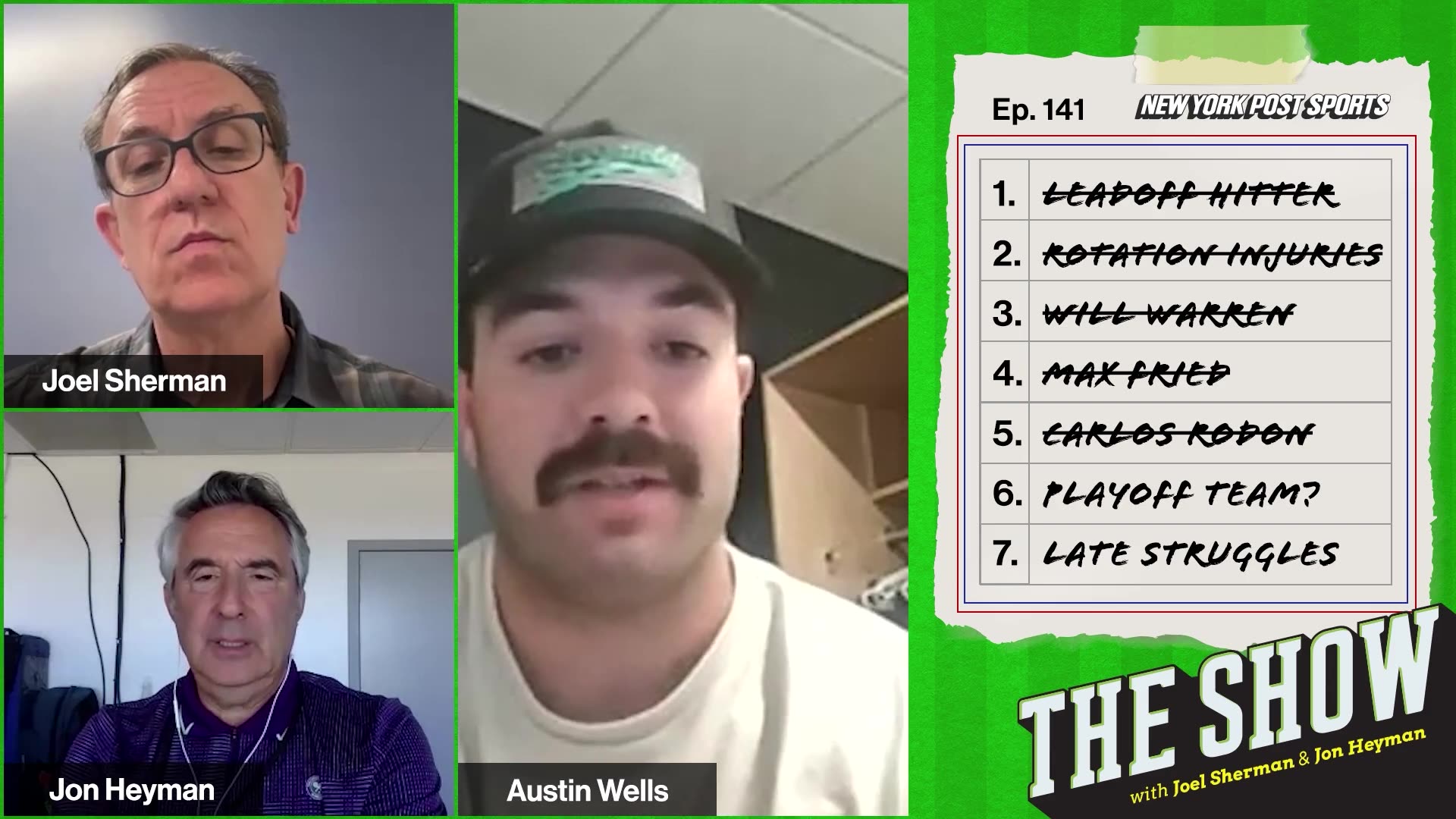 Austin Wells believes "complimentary group," despite injuries, will lead Yankees back to the playoffs | The Show