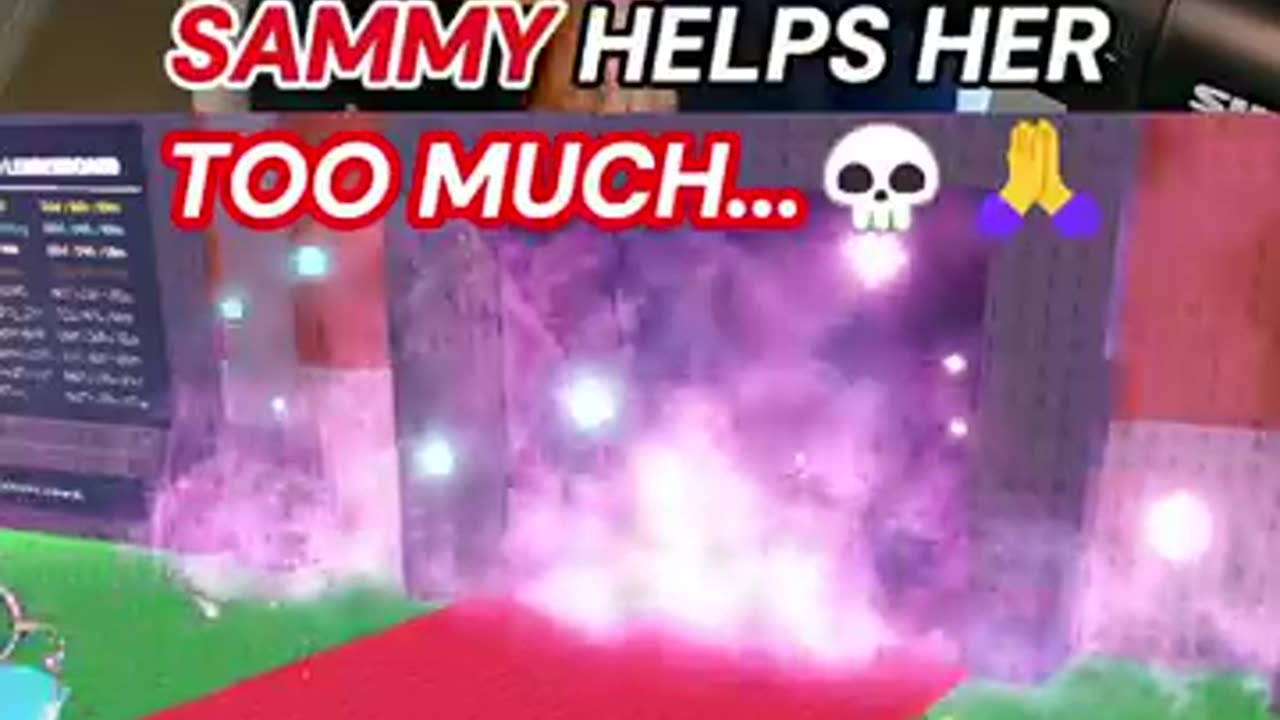 Must Watch: sammy helps a lot... #roblox #robloxshorts