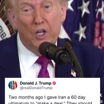 Iran should have taken the deal… they have another chance.