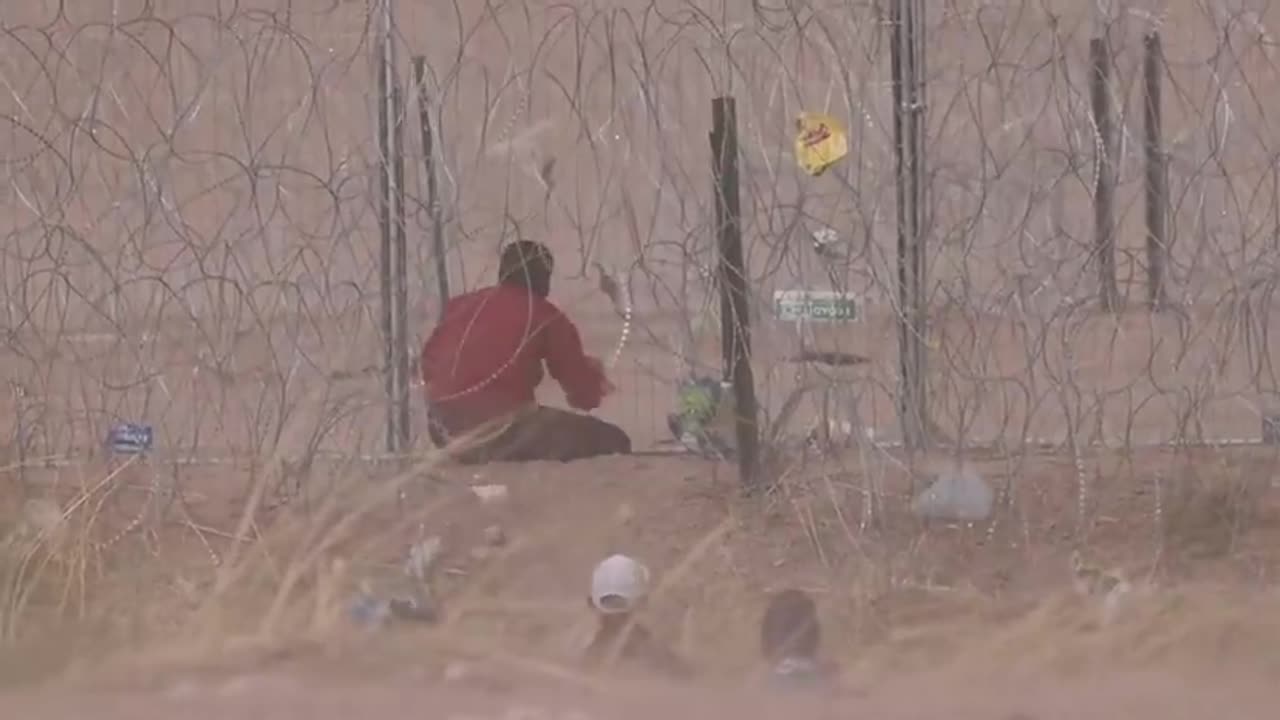 Illegal using bolt cutters to flood america