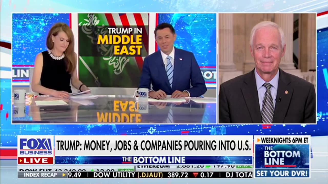 Senator Ron Johnson on The Bottom Line 5.13.25
