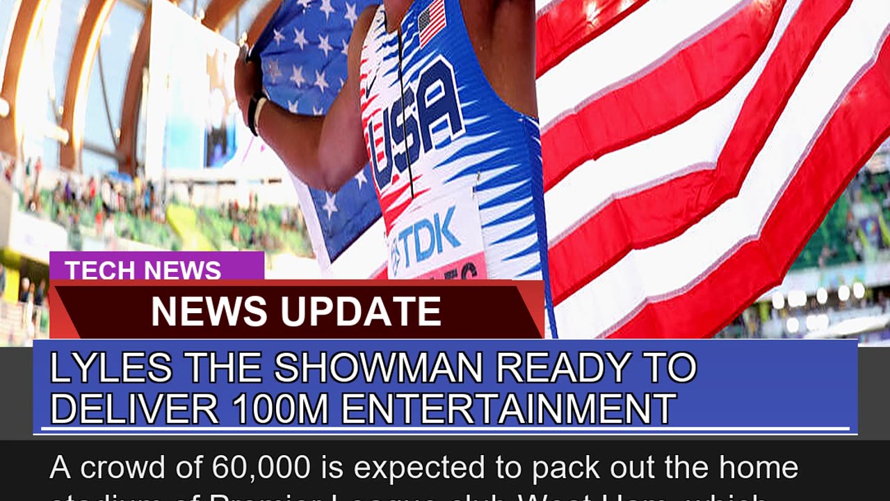 Lyles the Showman Ready to Deliver 100m Entertainm