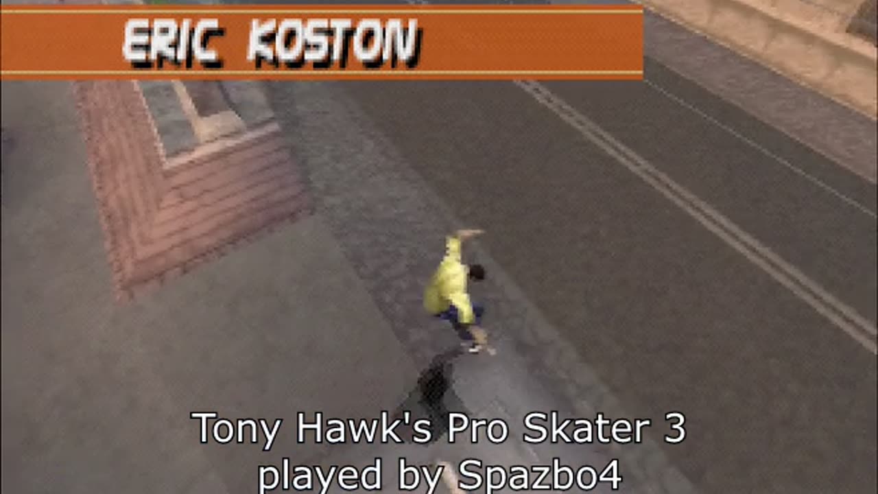 N64 Longplay Tony Hawks Pro Skater 3