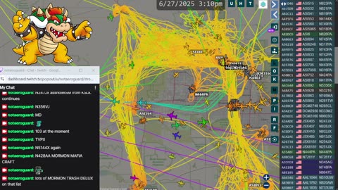 another BANK of Utah China Bird Mafia afternoon - June 27th 2025 - no audio -