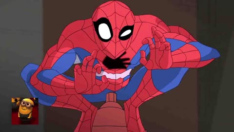The Spectacular Spider-Man - Spider-Man Beats Molten Man (S2E11) _ Movieclips