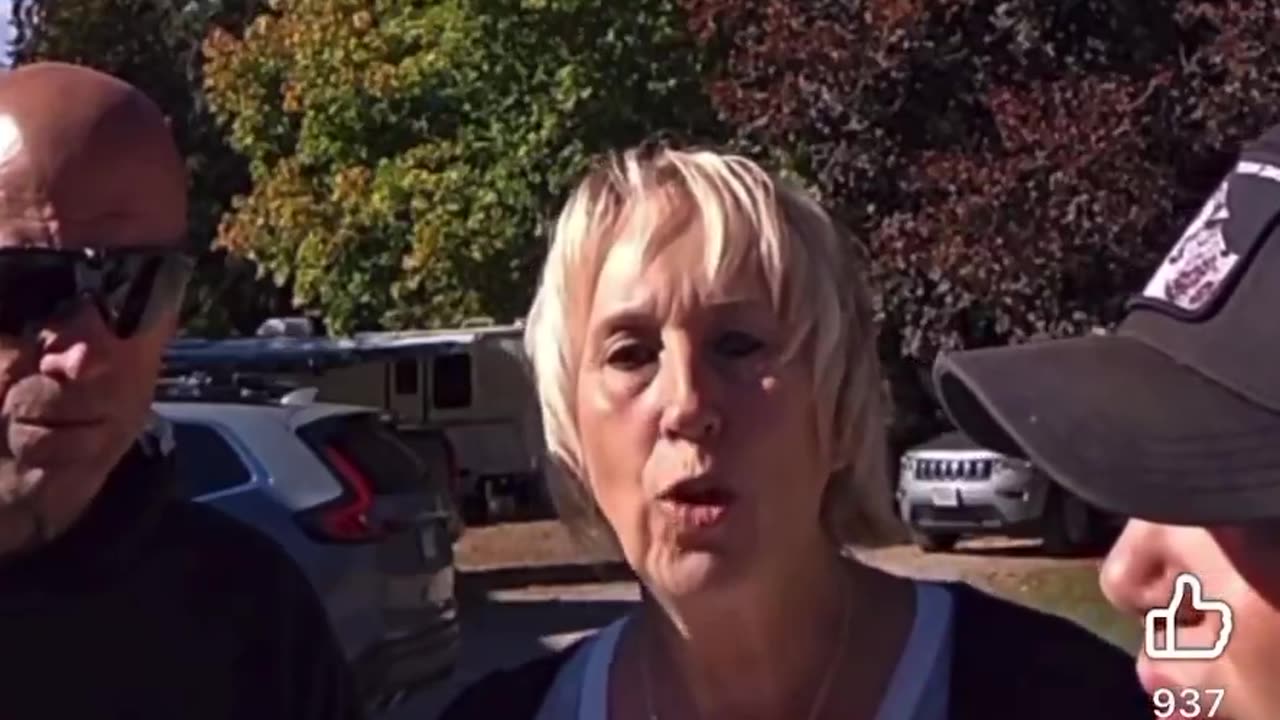 Karen: the count is down — supporters hear 7, 8 pops and they're like is that a tranquilizer gun?