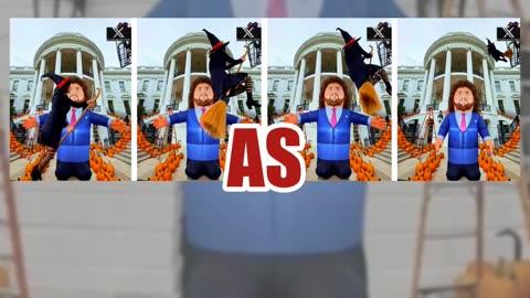 Fact Check: Image Of Inflatable JD Vance As White House Halloween Decorations NOT Real Photo